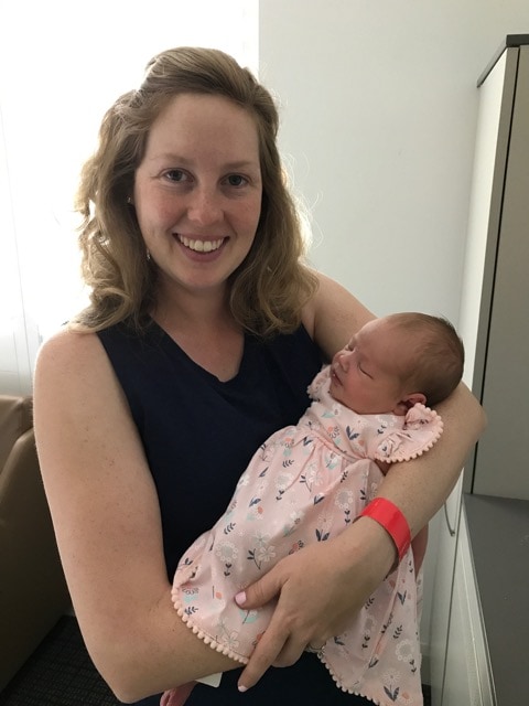 Positive birth story Claire and Ellery