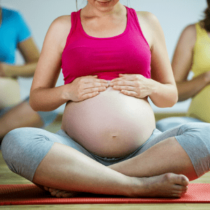 Book a pregnancy yoga class today